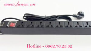 Thanh nguồn tủ Rack 10 lỗ đa năng